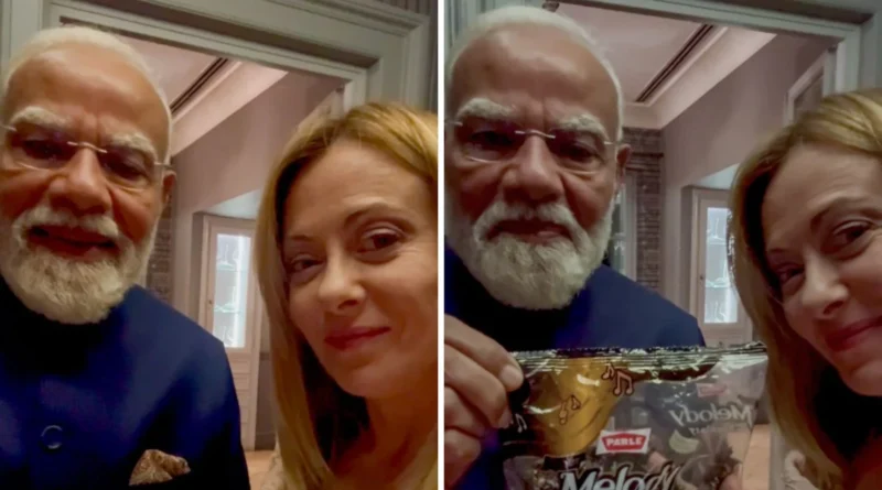PM modi gifts Melody to melony
